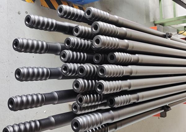 Varilla roscada rápida T38 de 1830 mm para perforación en roca dura