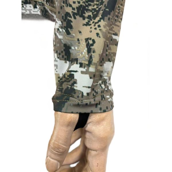 Desert Camouflage Wind & Sand Resistant Hoodie With Face Shield