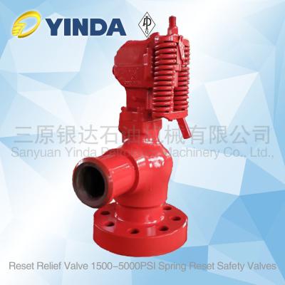 3 válvula de escape restaurada, libra por polegada quadrada do serviço padrão da amplitude da pressão 1500 A 5000, com 3.1/8 - tomada da entrada de 5000 flanges
