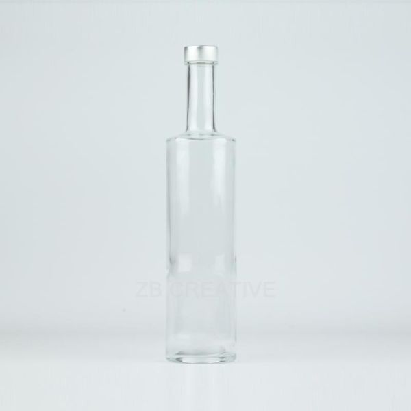 Screw Top Crystal Glass Alcohol Bottle For Brandy 620g 700ml  CY-889A