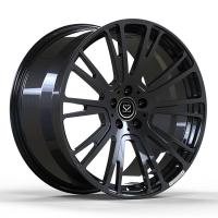 A pintura preta fez à máquina bordas forjadas para BMW 428 435i/prata 18