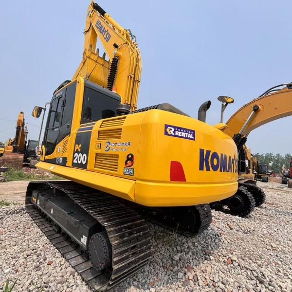 Used 20Ton Komatsu PC200 Crawler Excavator for Medium & Large Construction Works