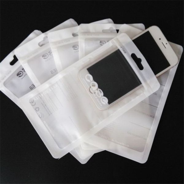 12x21CM Clear Opp Self Adhesive Bag , 5.5inch Cell Phone k Bag