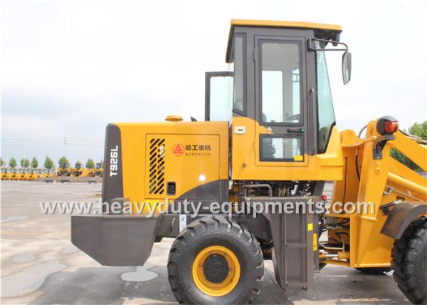 T926L Small Wheel Loader With Air Condition Quick Hitch And Attachments