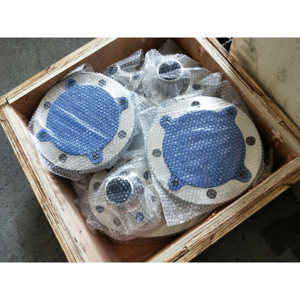 ASME B16.5 Duplex Stainless Steel Flanges 254SMO Loose Flange With Plain Collar