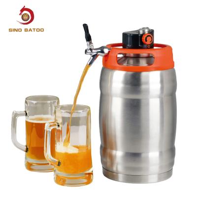 o vácuo da parede do dobro 5L isolou o jogo da torneira do distribuidor da cerveja do tambor