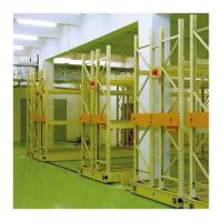 ESD Protection Steel Electric Mobile Racking , Heavy Industrial Steel Storage Racks