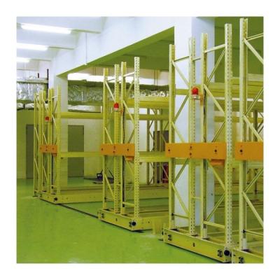 ESD Protection Steel Electric Mobile Racking , Heavy Industrial Steel Storage Racks