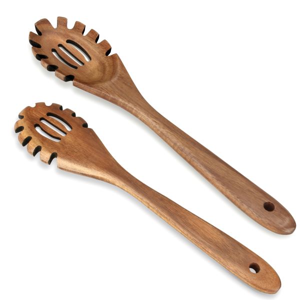 Ложка макаронных изделий ложки кухни домочадца деревянная служа бамбуковая ложка