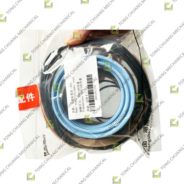For 100/180 Trailer Pump Main Cylinder Repair Kit，Main Cylinder Seal Kit，Concrete Pump Truck Cylinder Oil Seal Kit，Large Cylinder Maintenance Seals，Hydraulic Main Cylinder Overhaul Kit