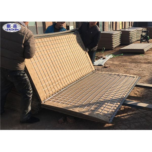 Hdp гальванизировало завалку песка барьера Hesco сверхмощную для подпорной стенки потока