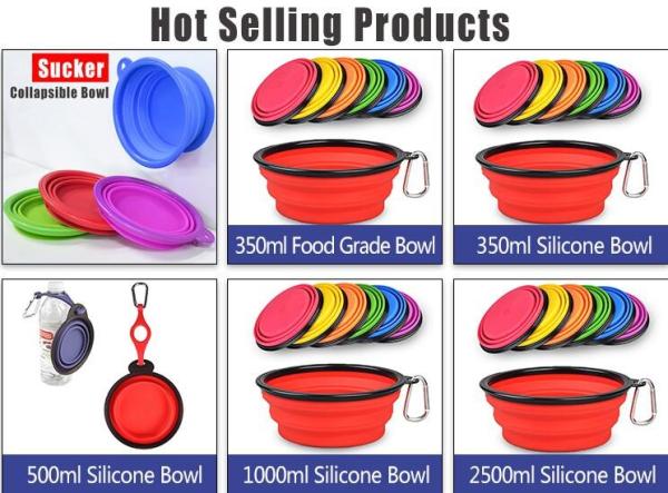 Lovely Personalized portable pet dog food water bowl ceramic plastic, Drink Dispenser Dog Cat Feeder Water Bowl, pet bow
