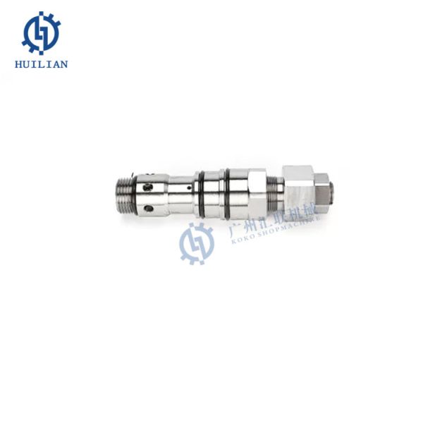 E320D High Performance Original Steel Hydraulic Control Valve Parts E320D Excavator Relief Valve