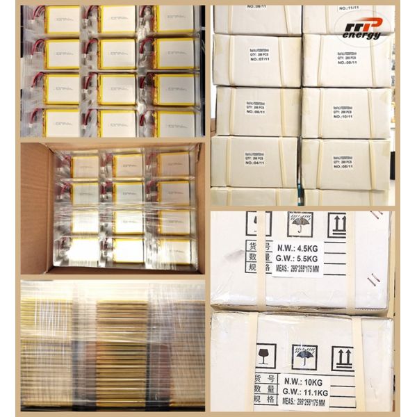 Батарея полимера лития принтера 525060 2000mAh 3.7V Bluetooth наивысшей мощности беспроводная