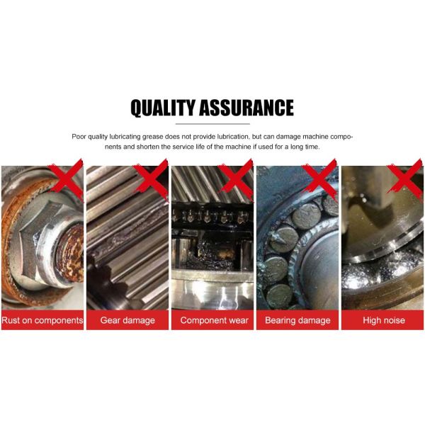 Fluid Lithium Graphite Overbased Severe Duty Sulfonate Calcium Base Grease Ep-2 for Engine