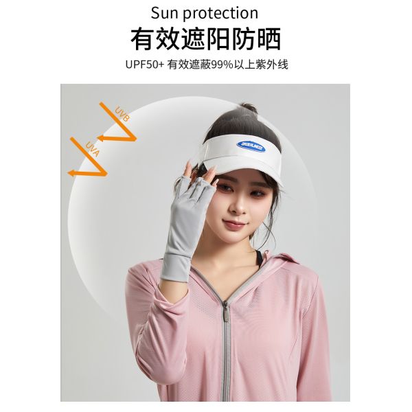 Sunproof задействуя маникюры пригвождает управлять СИД экрана предохранения от Sunblock перчаток анти- УЛЬТРАФИОЛЕТОВЫЙ