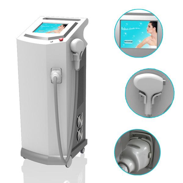 1800w 810 Nm Long Pulsed Laser Diode Chest / Back Hair Reducing Machine / System