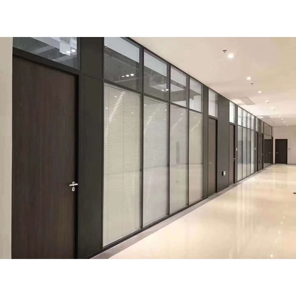 Шум придает непроницаемость строительный материал алюминиевого и стеклянного раздела для рекламы