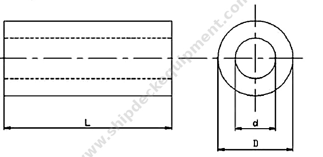 Cylindrical Rubber Fender for Tugboats and Marine Terminals