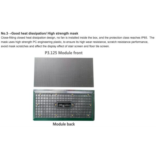 Waterproof Indoor Portable Led Screen Floor Tiles ODM ICN2153