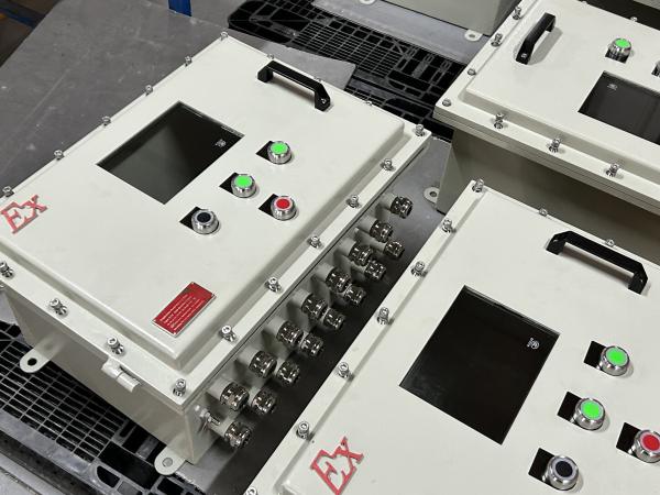 Coffret de distribution électrique antidéflagrant – 220V/380V, Tableau de démarrage de pompe, IP65, Certifié ATEX/IECEx