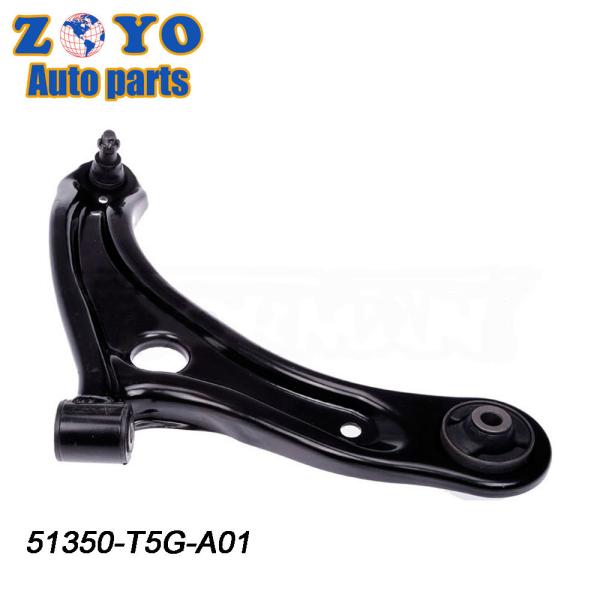 Braço de comando frontal inferior para Honda Fit City 2013-2020 51350-T5G-A01 Fabricado em aço SPHC