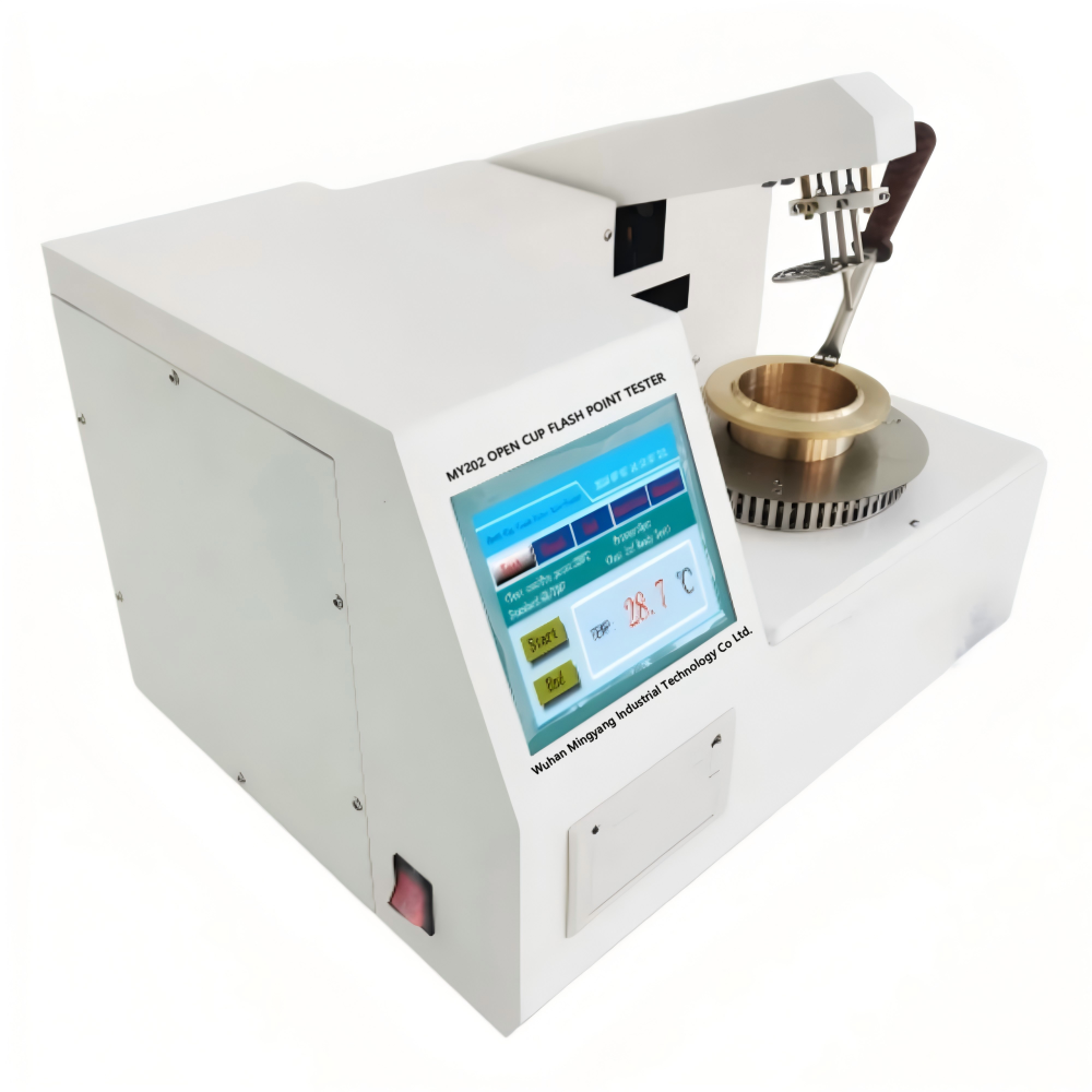 Automatic Open Cup Flash Point Tester Touch Screen High Precision Petroleum Oil Flash Point Measuring Equipment