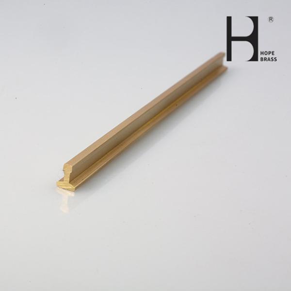 2m Length 58% Copper Alloy Brass T Profile High Pressure Resistance