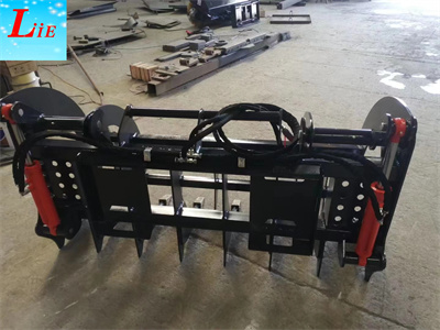 China grass grapple attachments for skid steer root rake,loader grapple attachments