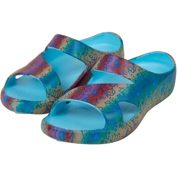 Solé EVA ultra léger Confortable sandales de plage pantoufles antidérapantes Séchage rapide