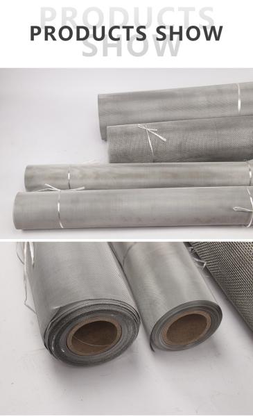 316L 250 mesh stainless steel wire screen printing metal mesh SUS 316L