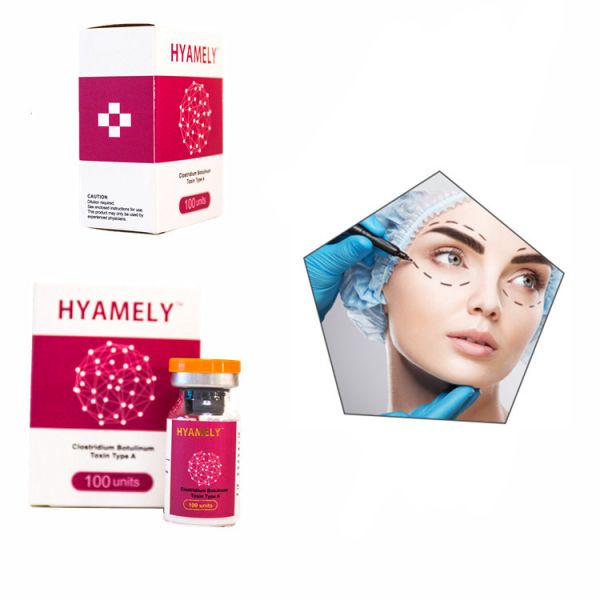 Datilografe 100 unidades anti enrugamentos toxina Botulinum Hyamely