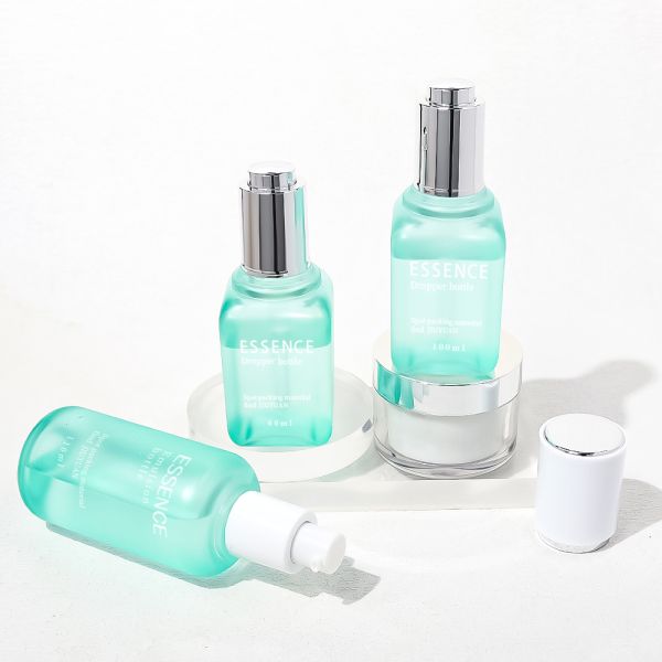 Wholesale Thick-Wall Square Plastic Dropper Bottles with Leak-Proof System for Skincare & Cosmetics