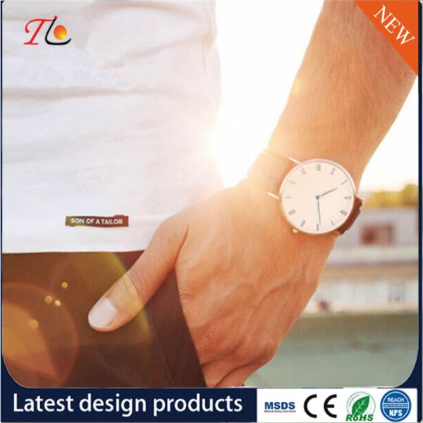 Wholesale Men's Watches PU Watch Band/Strap Alloy Case Business Watches Fashion Watches Can Be Customized Logo