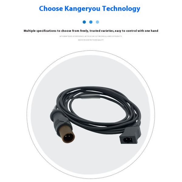 2.2m Compatible M1191A Monitor Temperature Adapter Cable Medical Consumables Product