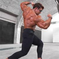 Nalga fina de la cintura que levanta tamaño inalámbrico de entrenamiento para hombre del traje MLXL de las polainas el ccsme