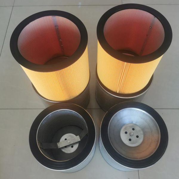 General Screw Air Compressor Air Filters Element 0.1um Porosity OEM
