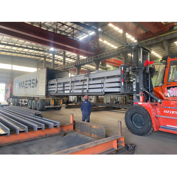 Large Span Light Steel Frame Industrial Workshop for Machinery Processing