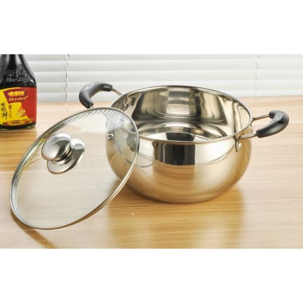 2017 hottest stainless steel cookware set cm-18cm-20cm to 26cm cooking pot & kitchenwares