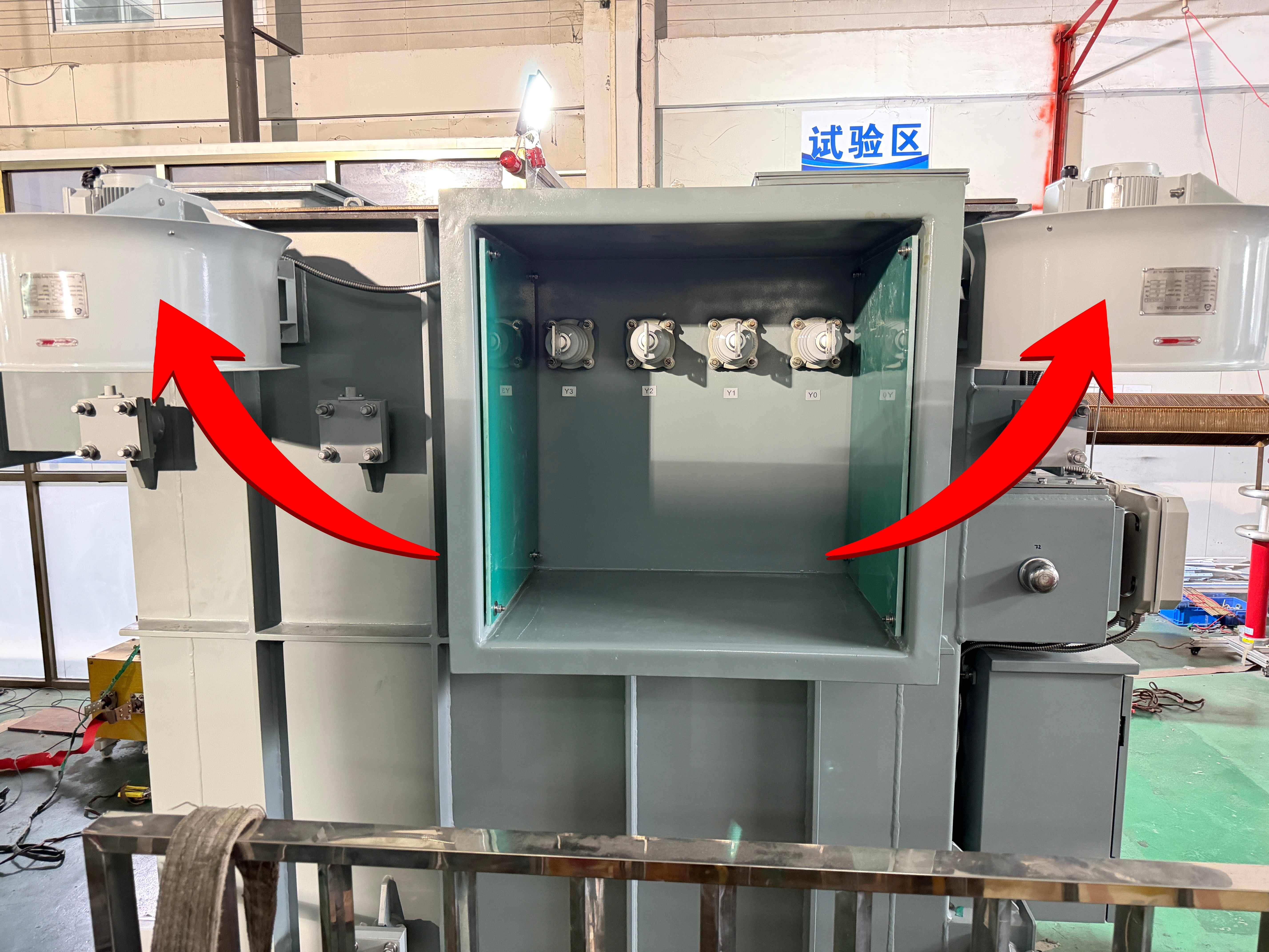 7500/10000kVA Three Phase Substation Power Transformer Dual Secondary 13800V to 7200Y/4160V ＆ 4160Y/2400V MIDEL 7131 Synthetic Ester Fluid ANSI IEEE Standards
