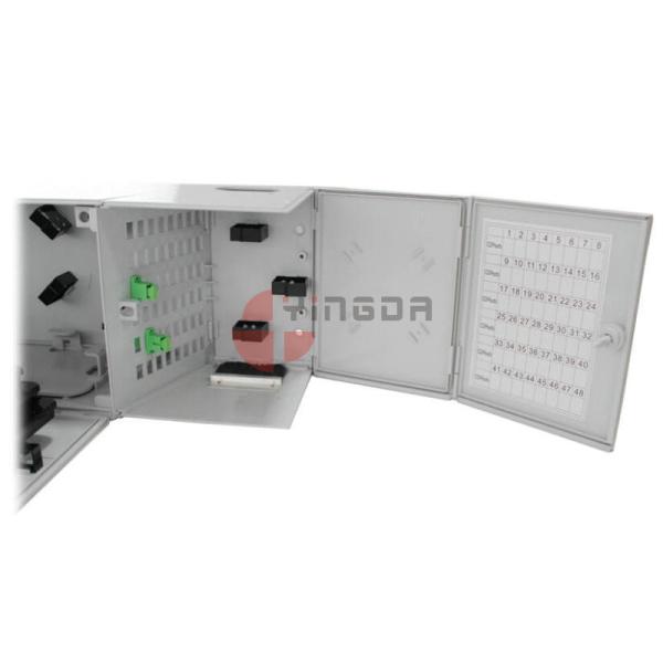 Multi - Operator Fiber Optic Connection Box ODB CTO 48 Cores 2 Door IP30 Protection