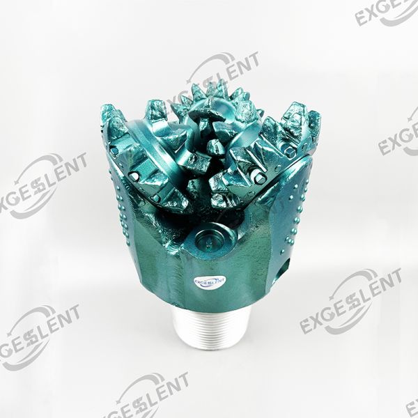 Steel Tooth Tricone Rock Bit 8mm Blade Height for Environmental Drilling