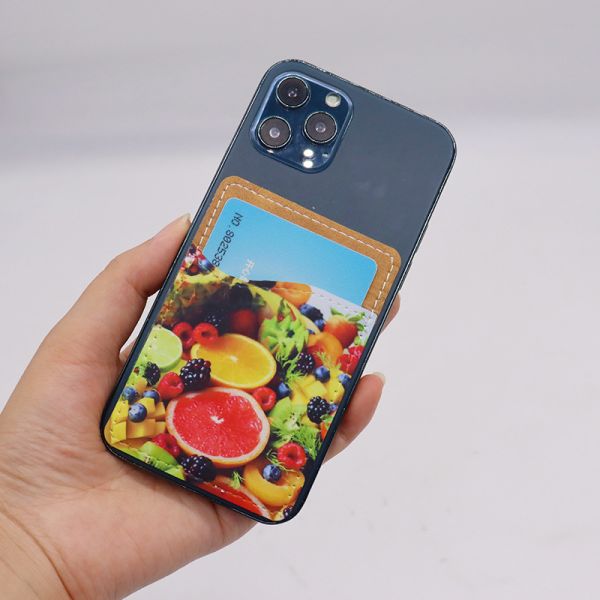 Sublimation Pu Wallet Card Holder Custom Leather Wallets