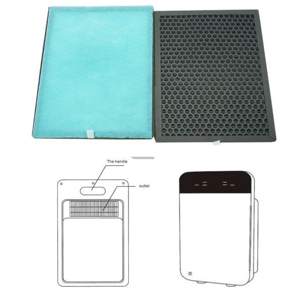 ABS Photocatalyst 43w 230m3/H Indoor Air Purifier