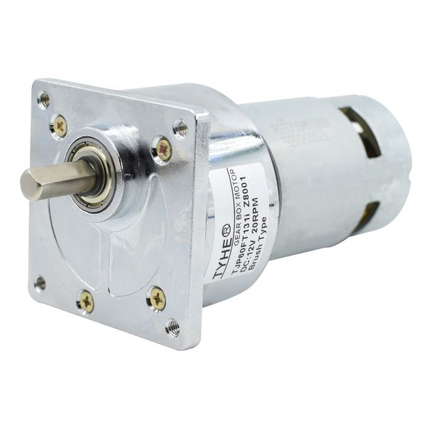 60mm 12v 24V DC Gear Motor Low Rpm High Torque 40W 35w 15 Rpm Speed 775