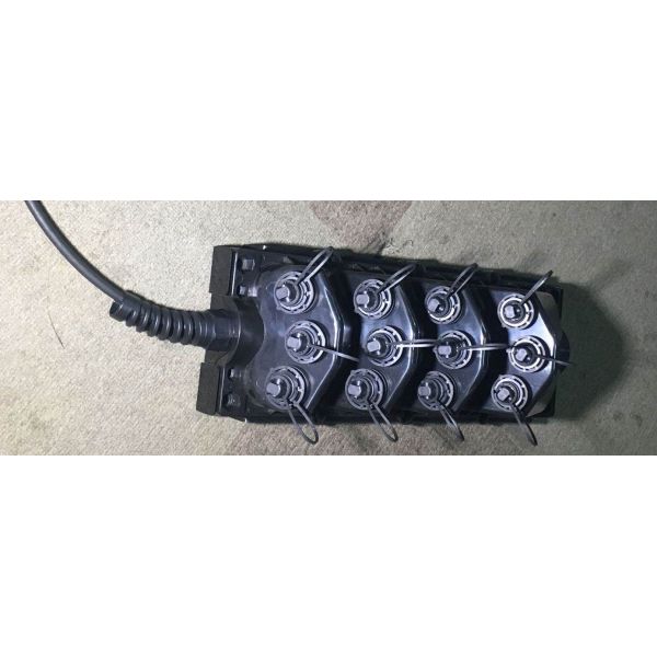 ODM делает закрытие водостойким KEXINT FTTH KXT-R-12 соединения волокна 12 портов оптически