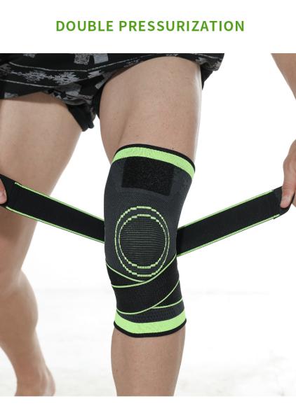 Thick and high elastic knee pads, performance analogous to heated knee pads