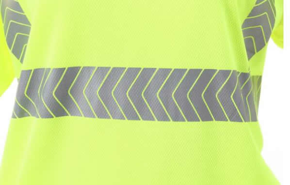 Reflective Safety Hi Vis Polo Shirt OEM breathable quick dry short sleeve work wear unisex heat sublimation printed