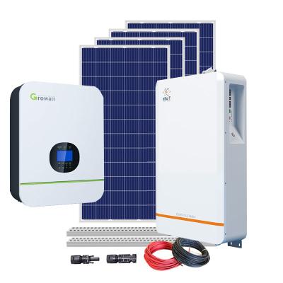 9Kwh solar fora do sistema de grade 51.2V 176Ah fora dos sistemas de energia da grade