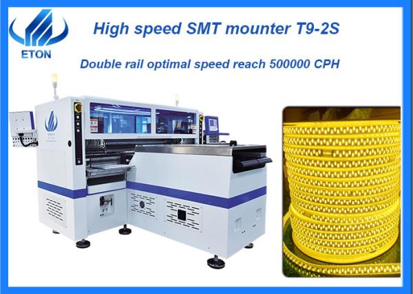 Ultra high speed 136 PCS of heads for any length of flexible strip SMT mounter